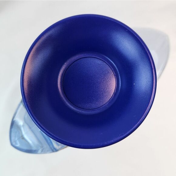 ☕️RARE Nike Clear & Blue Hydra-Ware 20oz Water Bottle - Picture 6 of 12